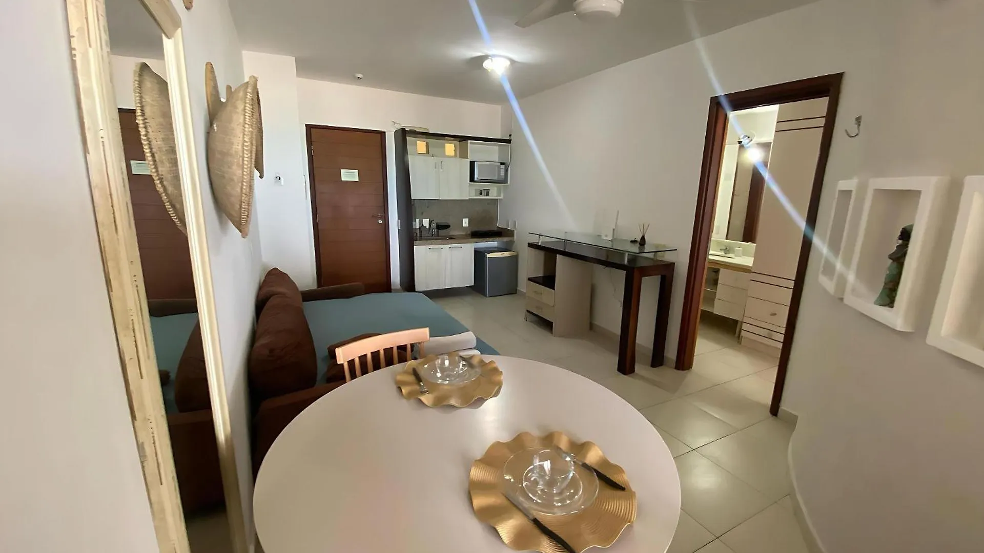 Flat 1 Quarto Beira Mar-Com Piscina-Sh120D Natal